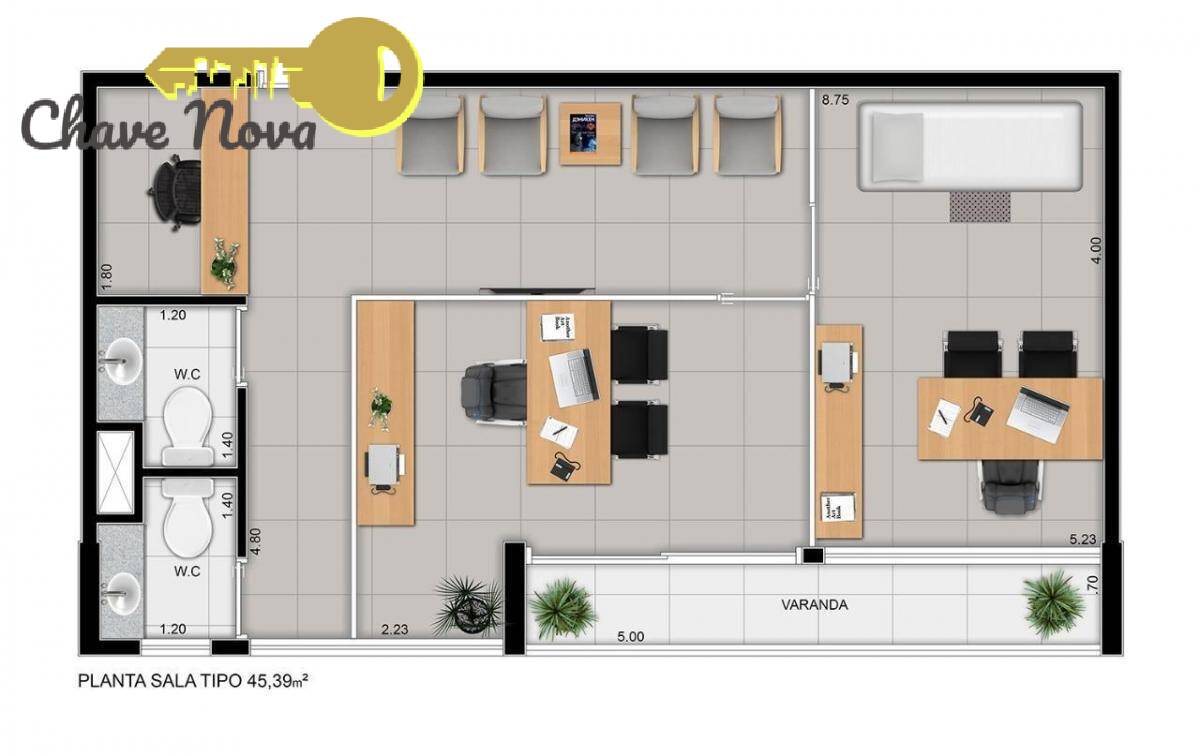 Conjunto Comercial-Sala à venda, 44m² - Foto 17