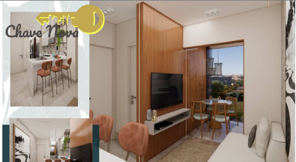 Apartamento à venda com 2 quartos, 54m² - Foto 3