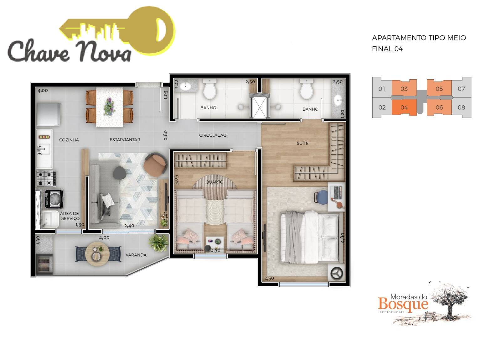 Apartamento à venda com 2 quartos, 54m² - Foto 13